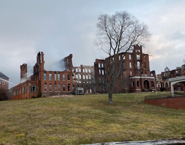 Massive Fire Burns Through Former Virginia College: ‘A Tragedy For Our ...