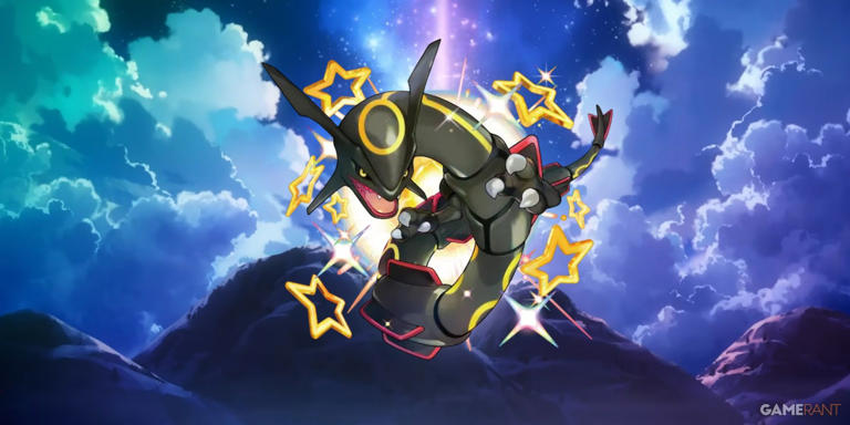 Shiny store Rayquaza