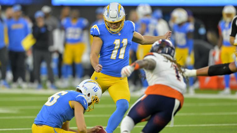 What is a free kick in football? Chargers #39 Cameron Dicker makes rare