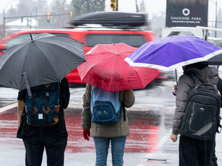 Metro Vancouver Weather: Heavy Rain Expected Sunday And Monday