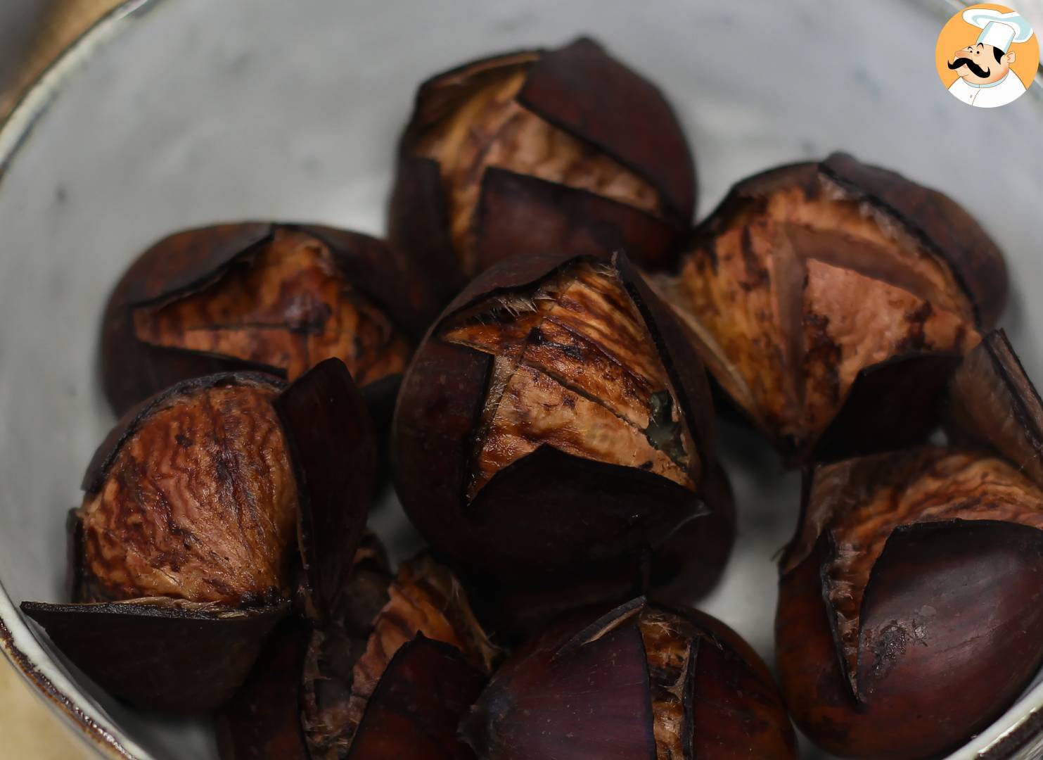 Gekochte kastanien, rezept und garzeit