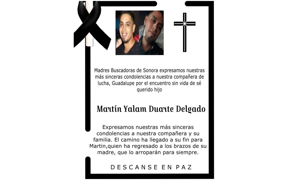 Madre Buscadora de Sonora encuentra el cuerpo de hijo; permanecía en el  Semefo desde 2017, un mes después de su desaparición