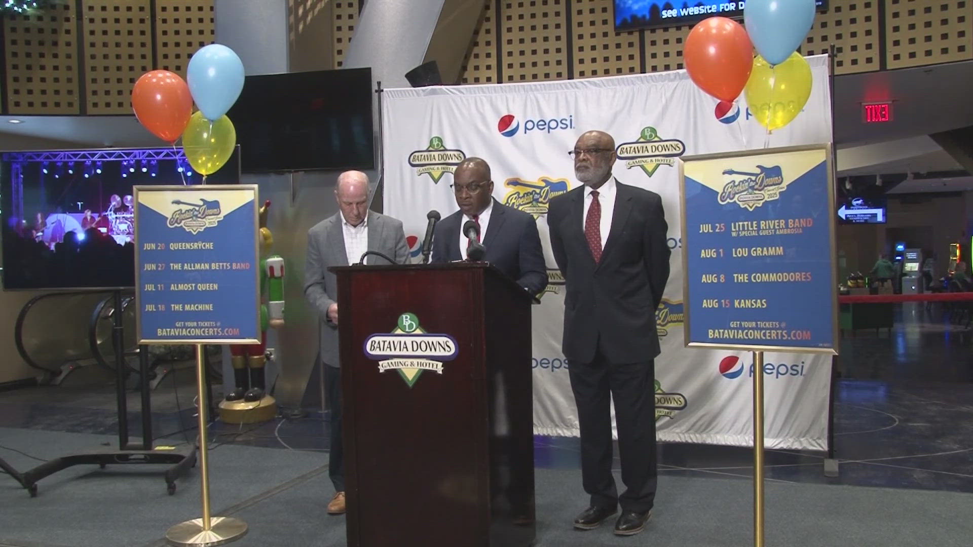 Batavia Downs announces its 2025 summer concert series