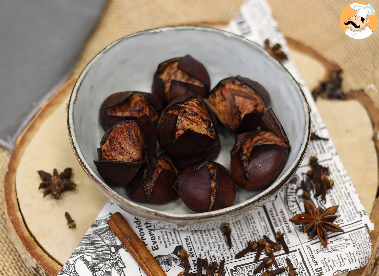 Gekochte kastanien, rezept und garzeit