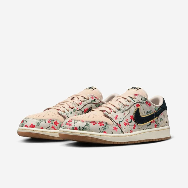 八村塁 x AIR JORDAN 1 LOW OG CRANES Rui Hachimura's Air Jordan Crane Pack Has Been Revealed