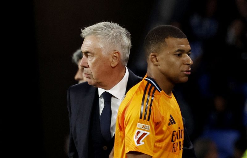 Soccer-Mbappe’s Adaptation To Real Madrid Is Complete, Says Ancelotti