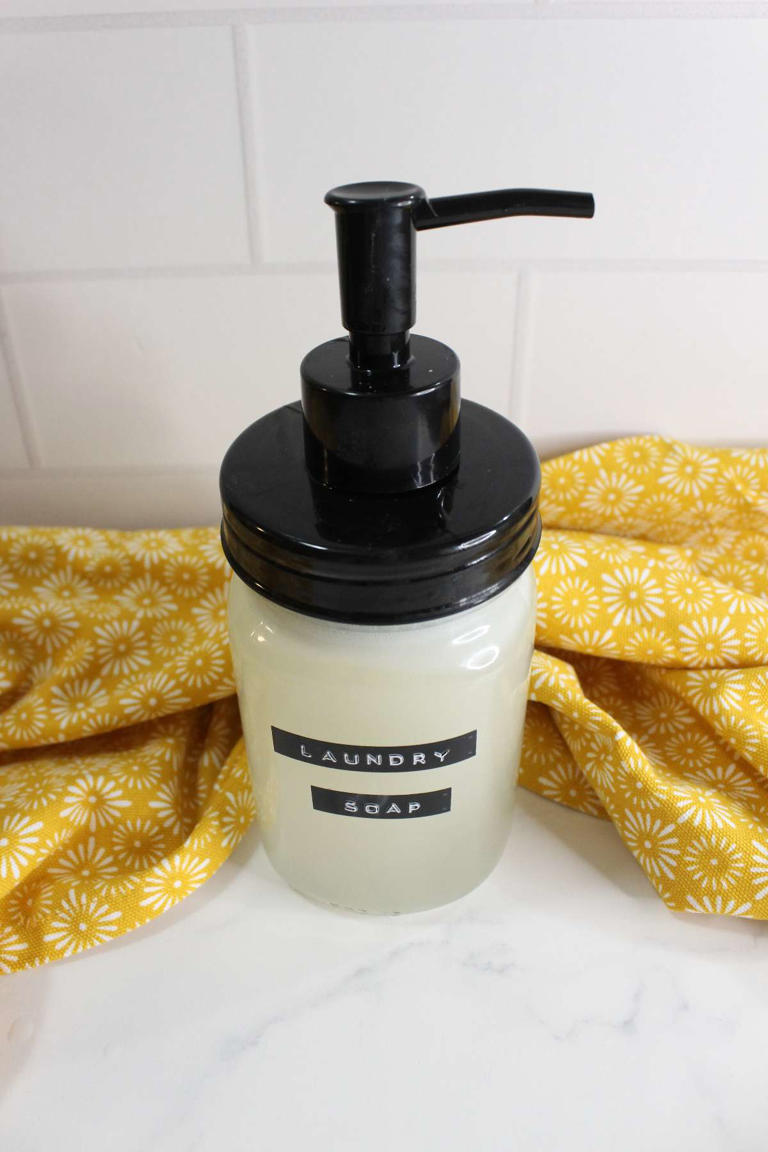 How to Make Your Own Liquid Laundry Detergent
