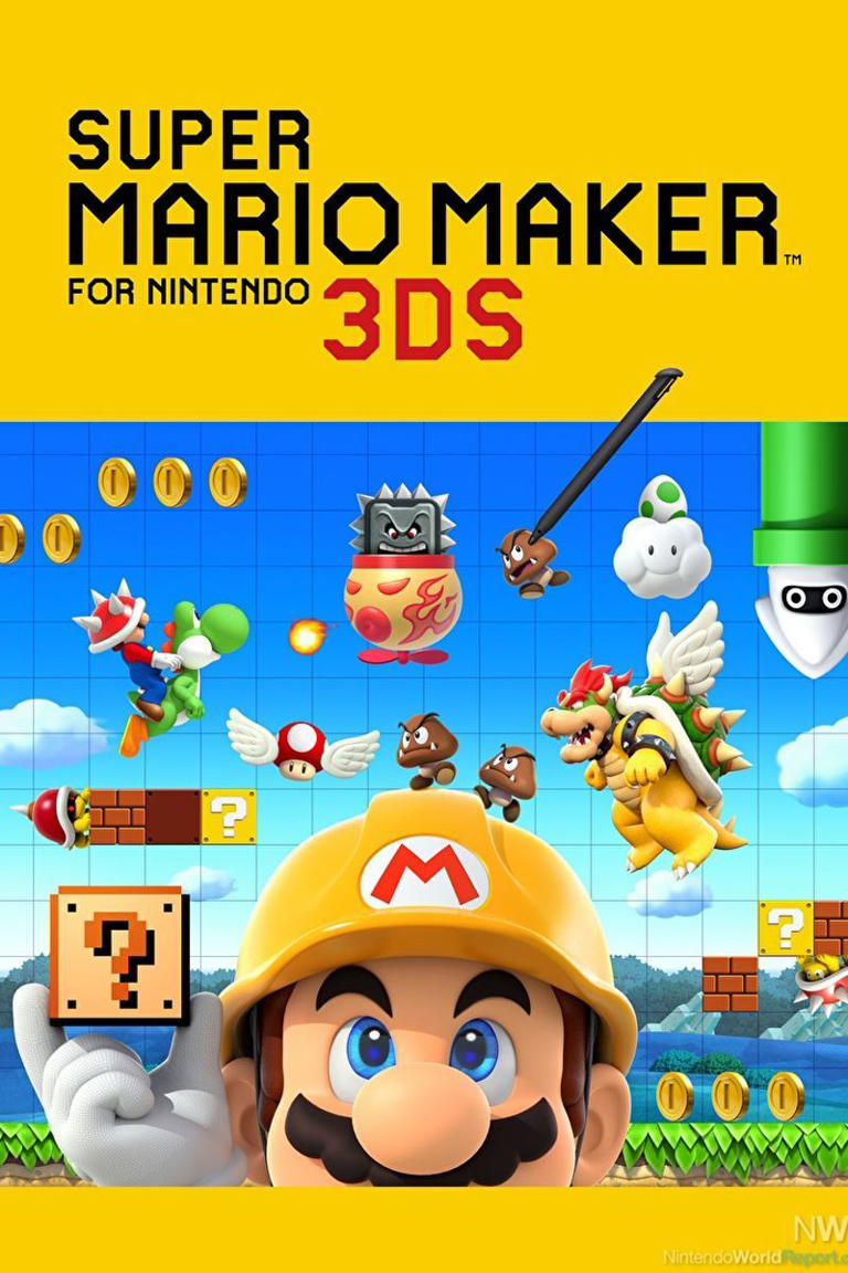 Super mario maker nintendo 3ds hotsell