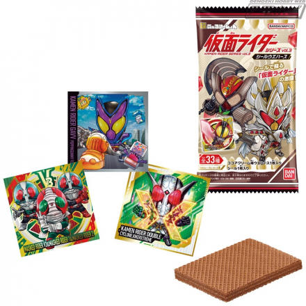 仮面ライダー』からシール付きウエハース「にふぉるめーしょん」第3