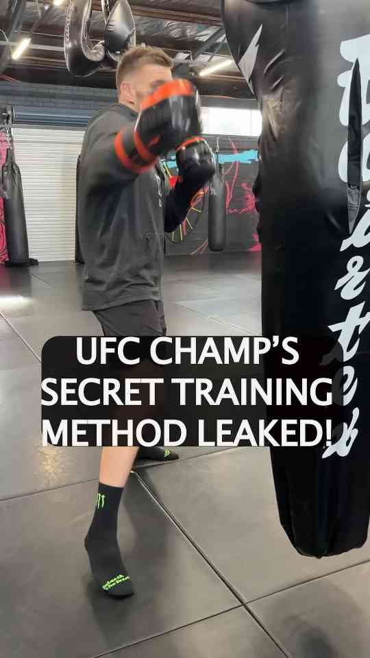 UFC Champ's Secret Training Method Leaked!