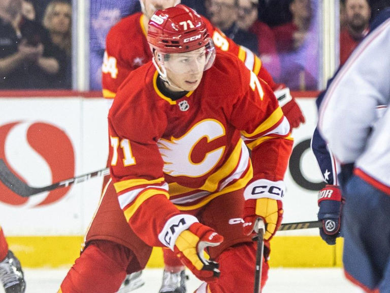 Calgary Flames' Walker Duehr leads way for aspiring hockey players in ...