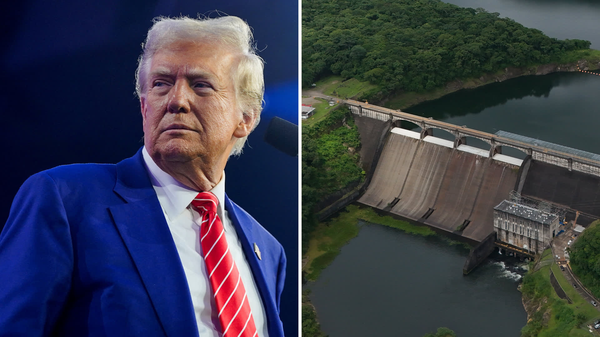 Watch: Trump Threatens To Take Control Of Panama Canal