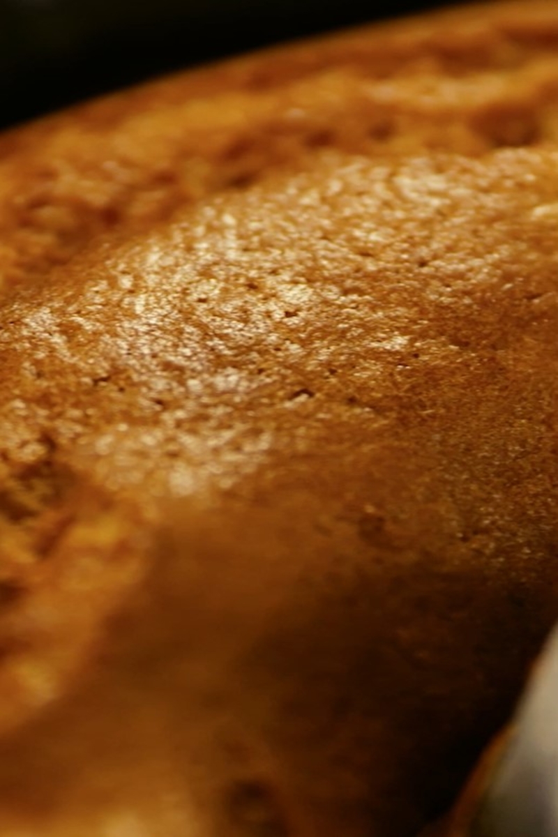 Leichter und fluffiger Orangen-Vanille-Kuchen