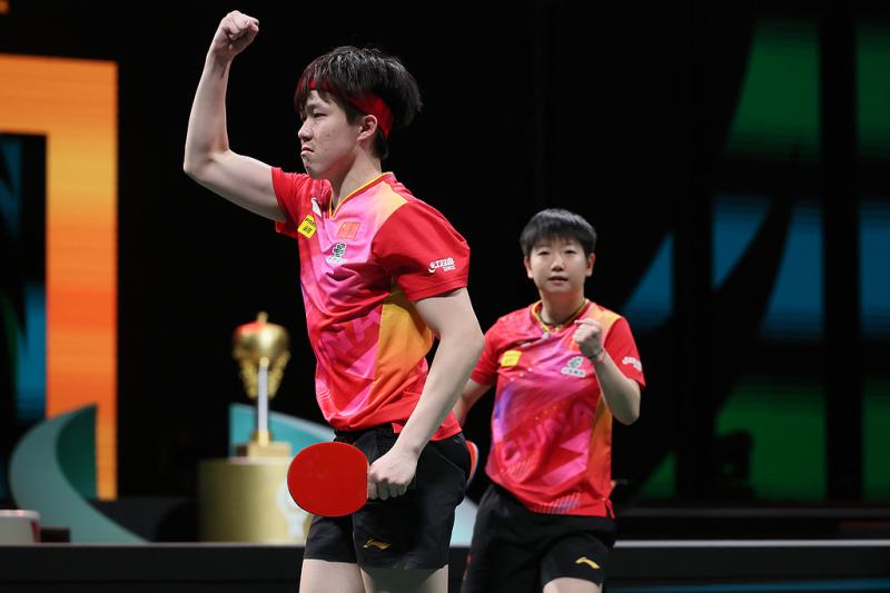 国际乒联最新排名公布 王楚钦、孙颖莎继续高居男女单第一