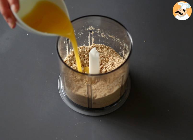 Törtchen aus schokolade und nougat. einfaches rezept