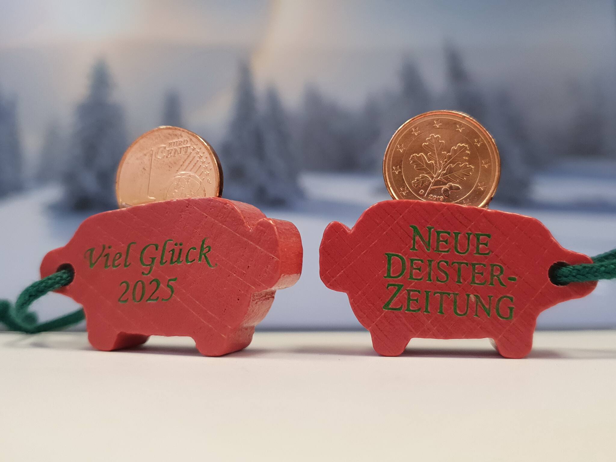 Für den guten Zweck: Hier gibt es diese Woche die NDZ-Glücksschweine!