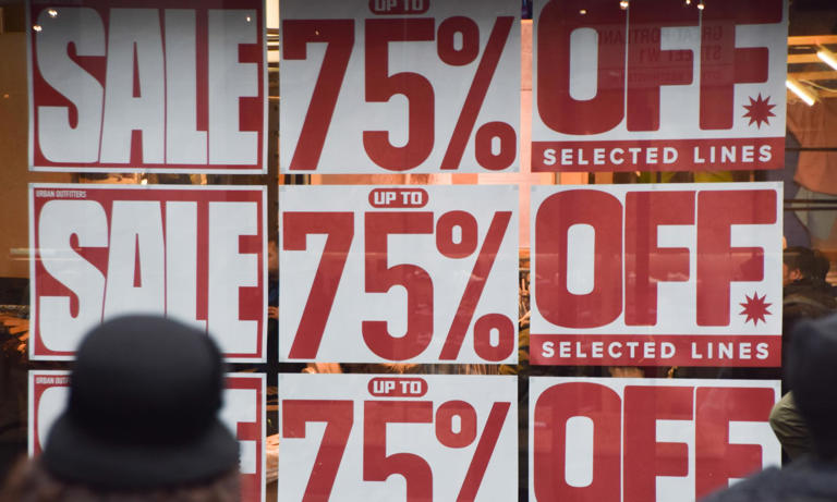 The report comes as fewer consumers visited high streets and shopping centres for the Boxing Day sales this year. Photograph: Vuk Valcic/Zuma Press Wire/Rex/Shutterstock