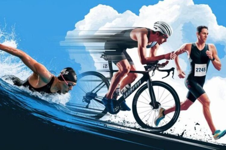 Yaqin dan Pratiwi Bawa Emas Triathlon untuk Indonesia
