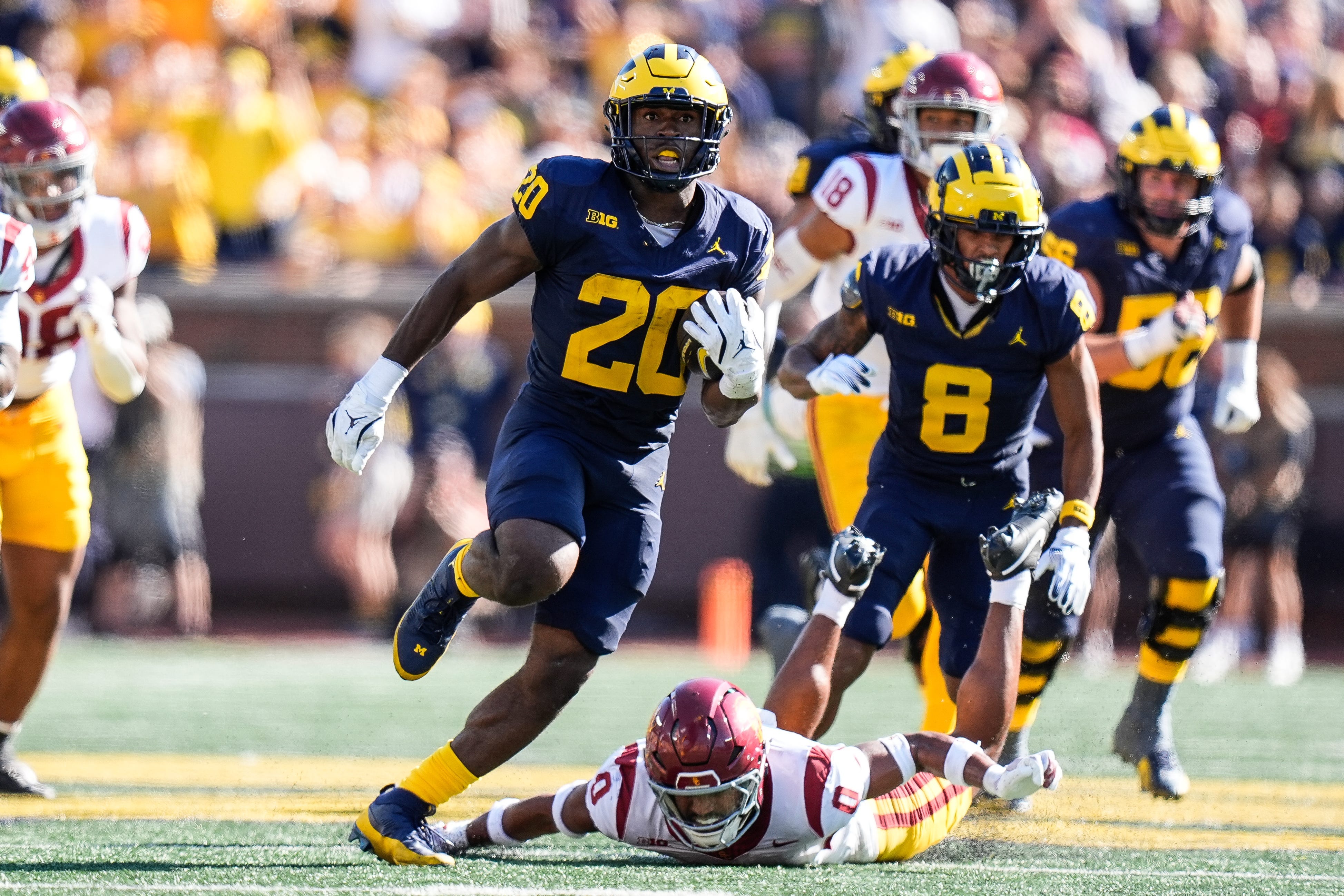 Michigan football's kickoff time, TV channel set for trip to USC
