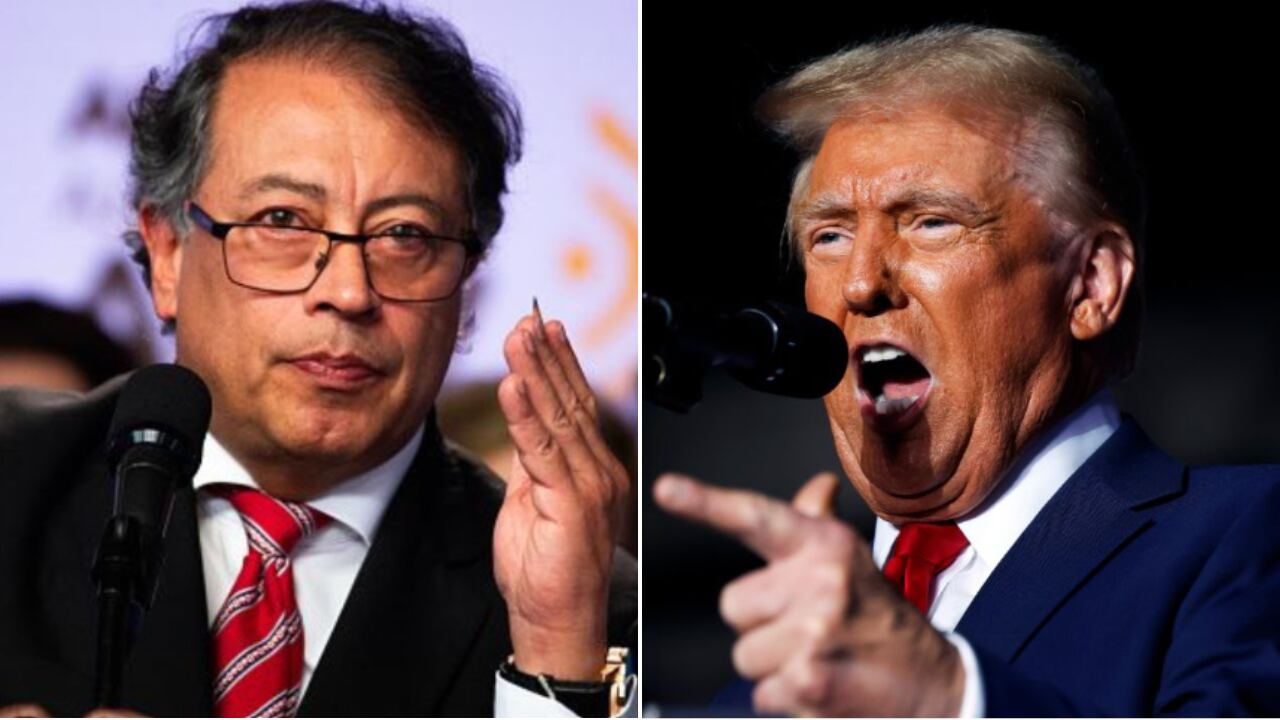 Tormenta política por "amenaza" de Donald Trump a Gustavo Petro