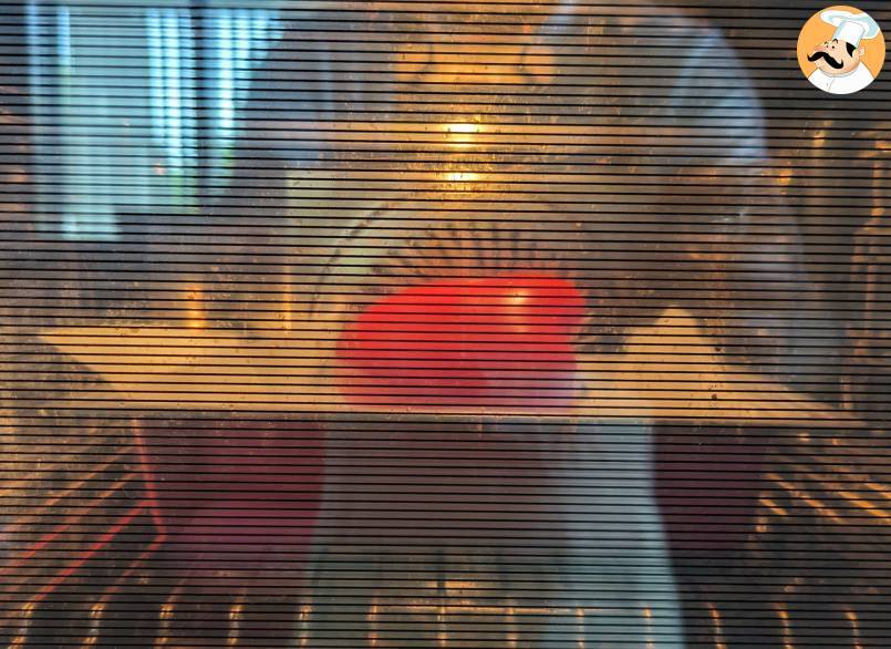 Wie man gebackene paprikaschoten häutet