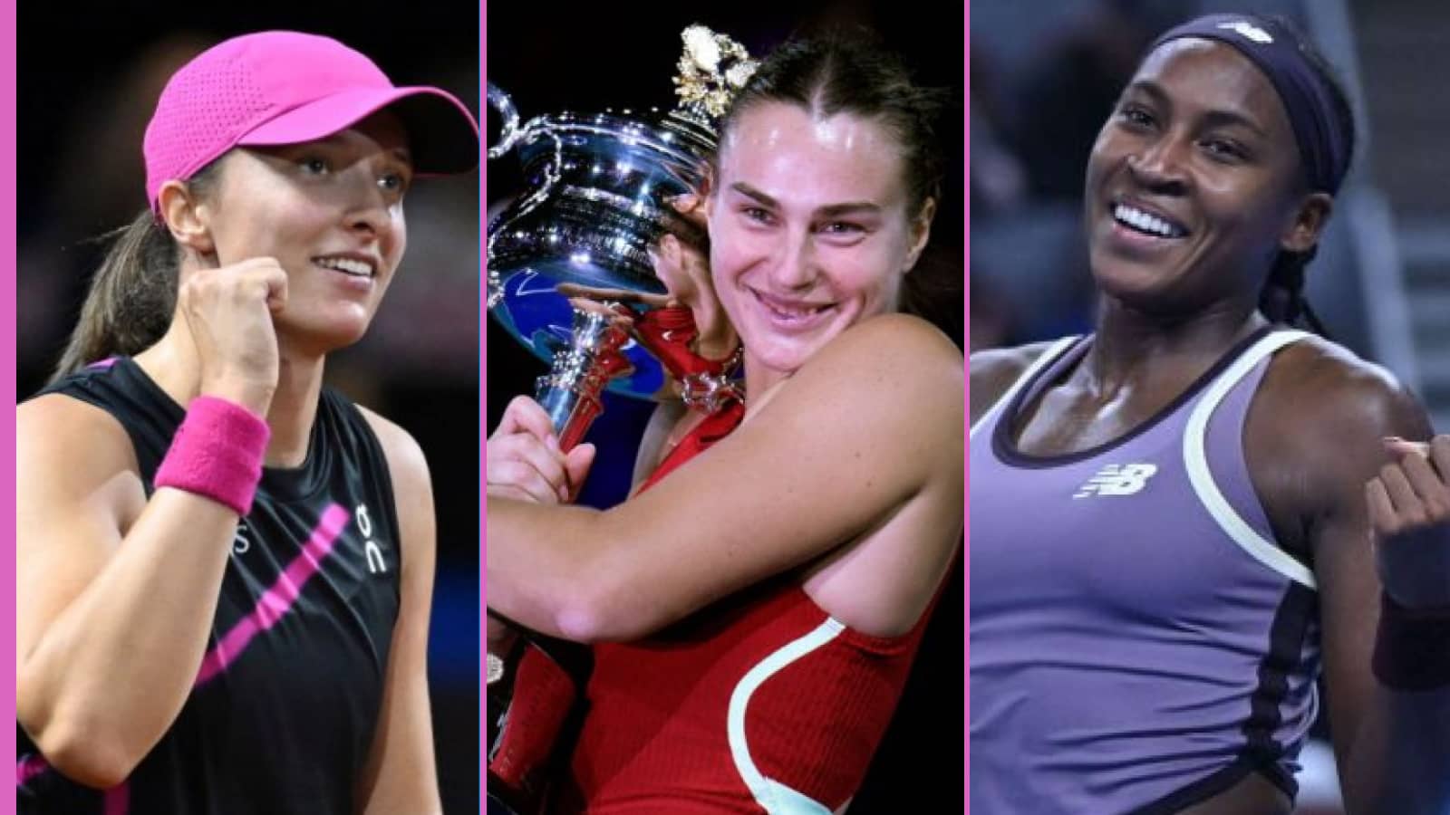 2025 Australian Open women’s singles seeds confirmed Aryna Sabalenka