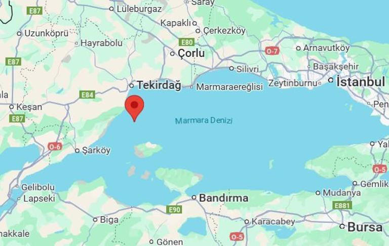 Marmara Denizi’nde art arda 2 deprem! 'Artçı olarak anlamamak lazım'
