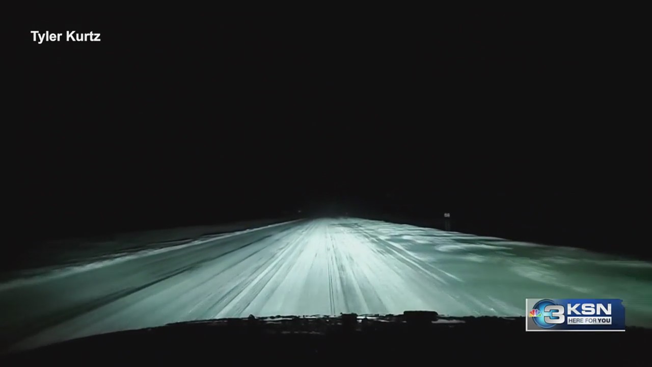 Kansas highway conditions after blizzard