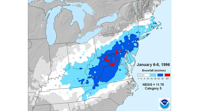 On this date: Blizzard of 1996 smashed snowstorm records