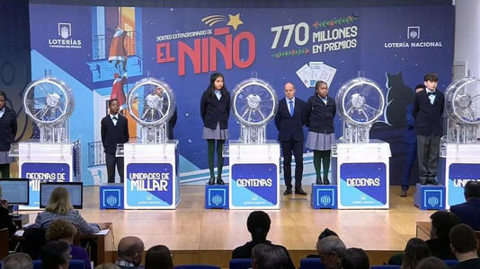 Imagen del Sorteo del Niño.