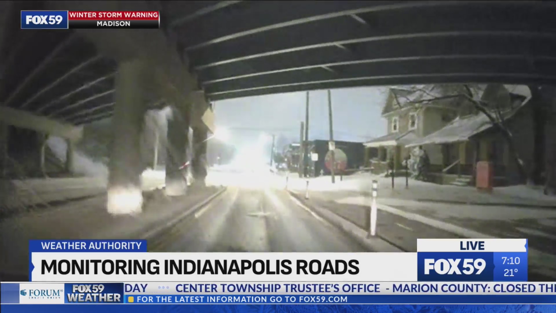 Indianapolis road conditions