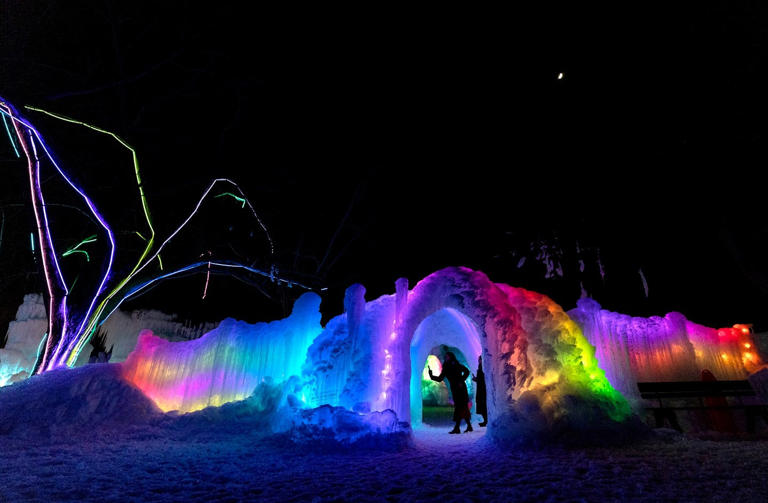 Icy Fun: The Coolest Ice Mazes, Castles, Bars And Other Frozen 