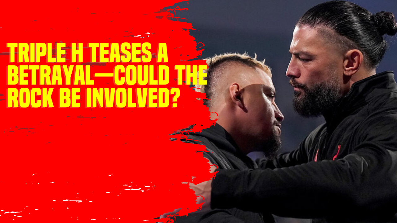 Triple H teases a betrayal—could The Rock be involved WWE TheRock 