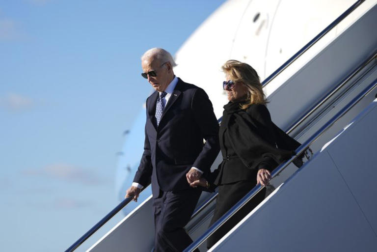 President Biden attends prayer service in New Orleans