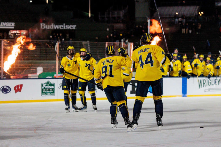 Ranking Michigan hockey’s outdoor game jerseys