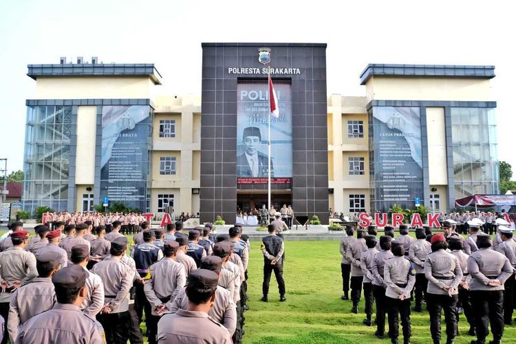 Markas Komando (Mako) Kepolisian Resor Kota (Polresta) Solo.