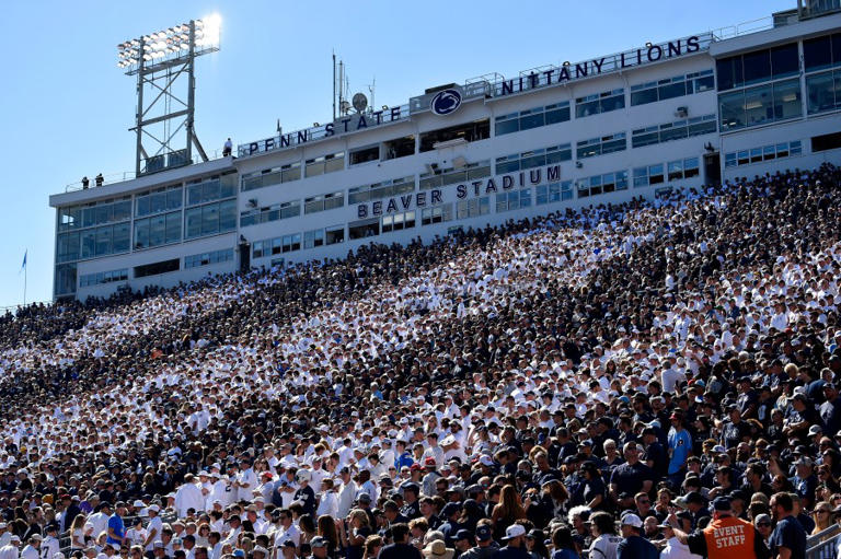 Penn State Athletics shares update on Beaver Stadium construction for