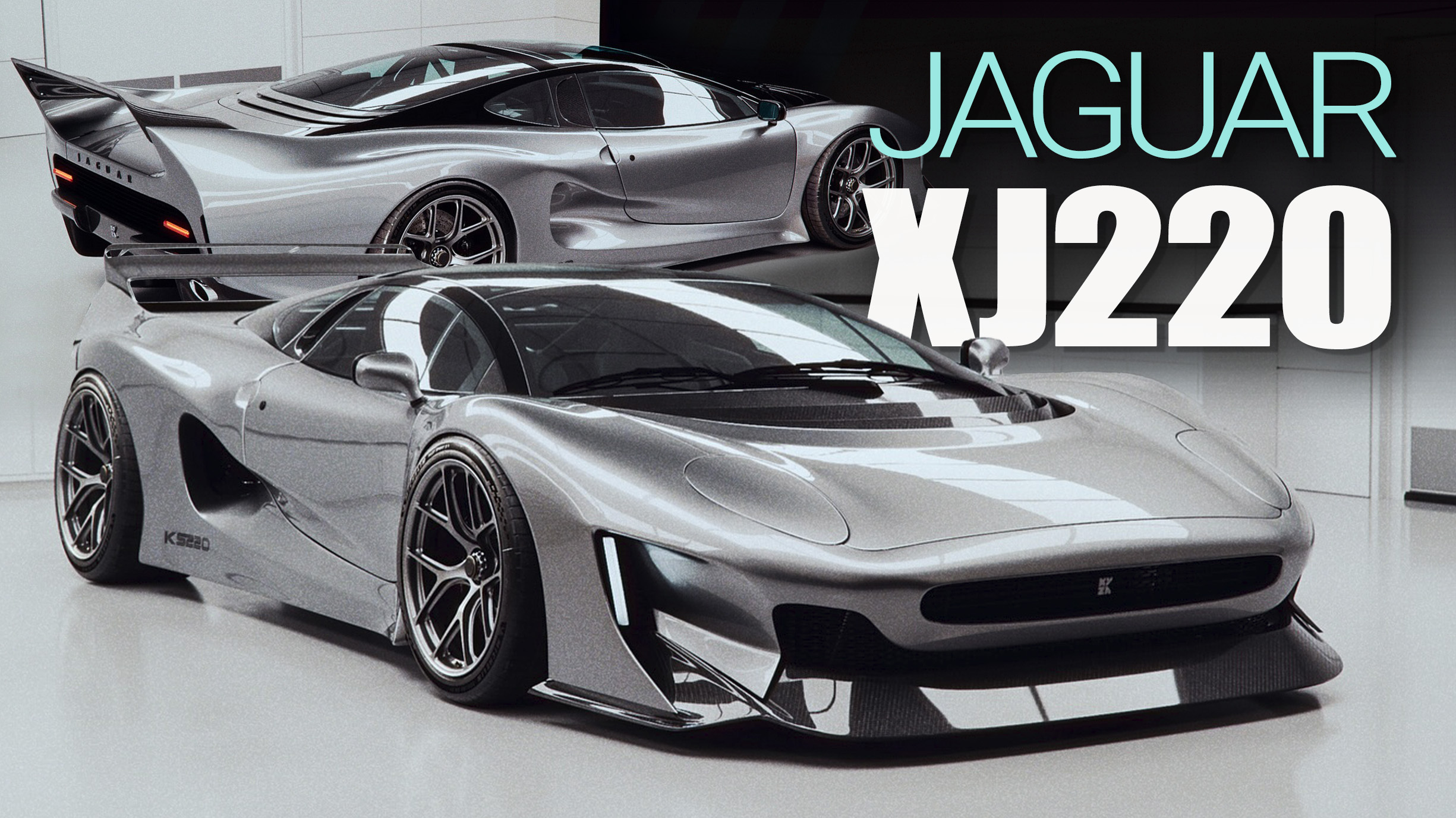 Jaguar's Iconic XJ220 Receives A Modern Makeover With Wild Aero