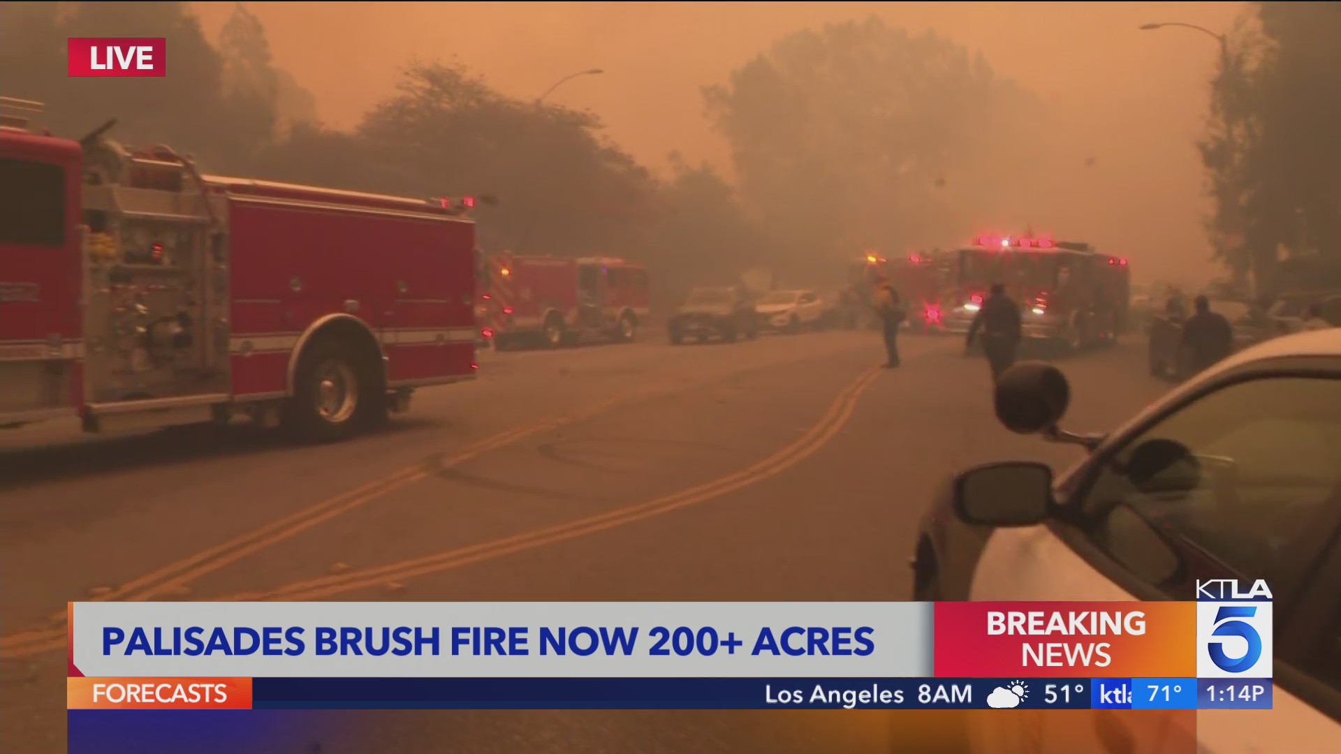 All of Pacific Palisades placed under mandatory evacuation orders due