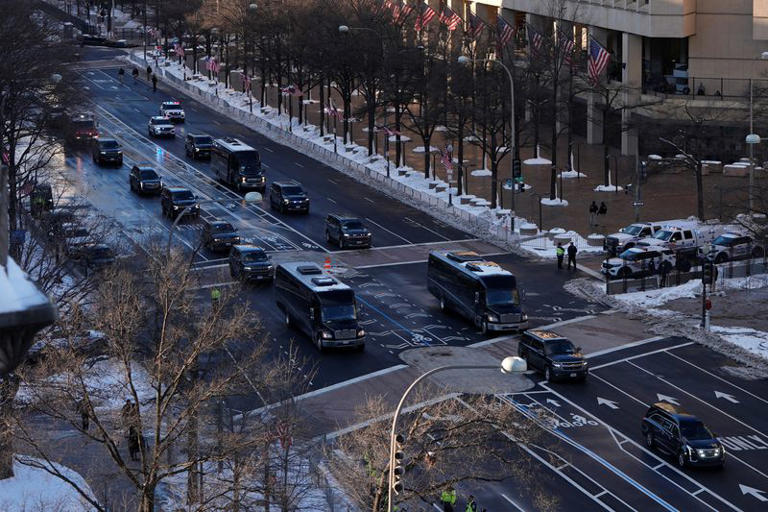 Former US President Jimmy Carter's body arrives in Washington for honors