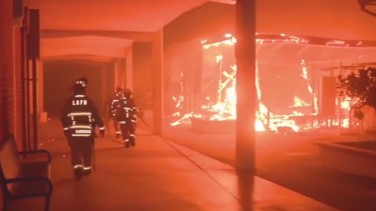 Palisades Charter High School classrooms burn down