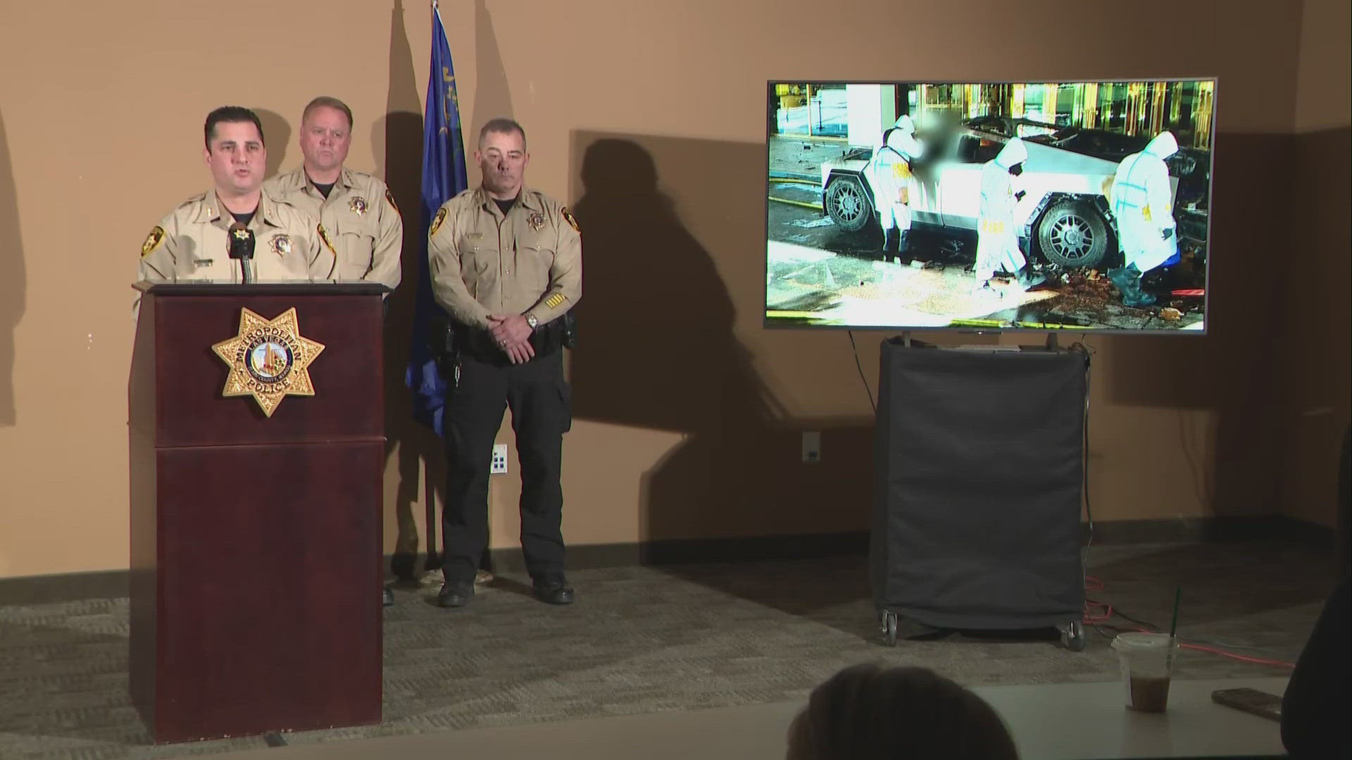 Man who exploded Tesla Cybertruck outside Trump hotel in Las Vegas used