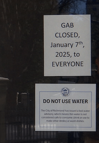 Will Richmond’s water crisis delay the state of the 2025 General ...