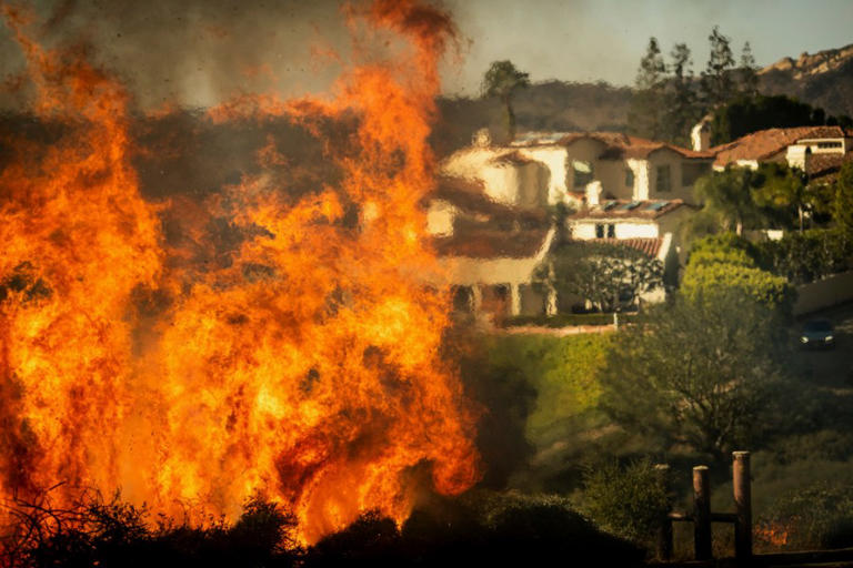 Palisades Fire in Los Angeles scorches 1,262 acres, destroys homes