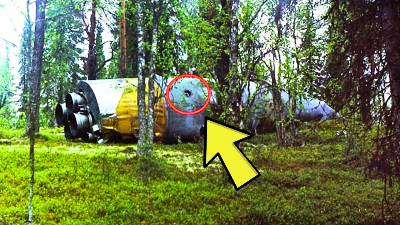 Man Finds Strange Rocket In Forest, Left Speechless When He Looks Inside
