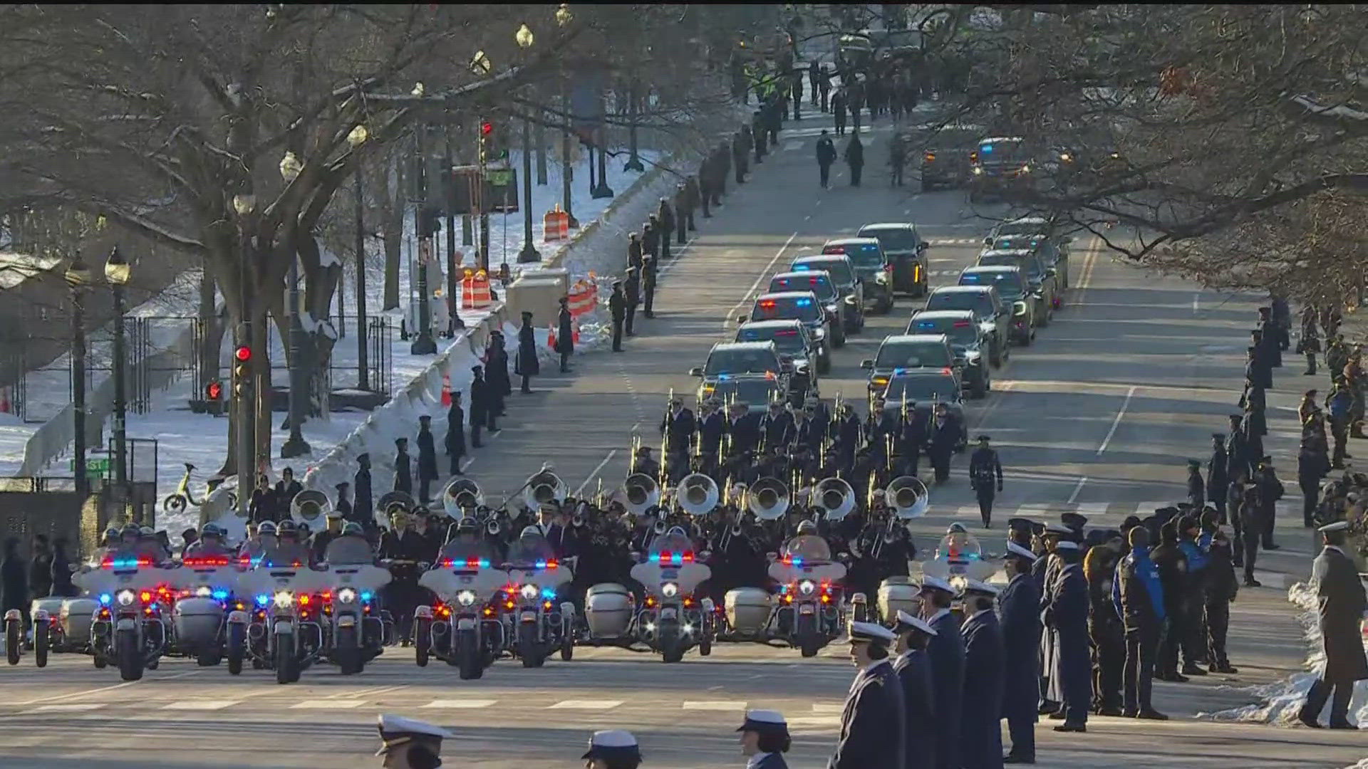 President Jimmy Carter given one final farewell in Washington, D.C.