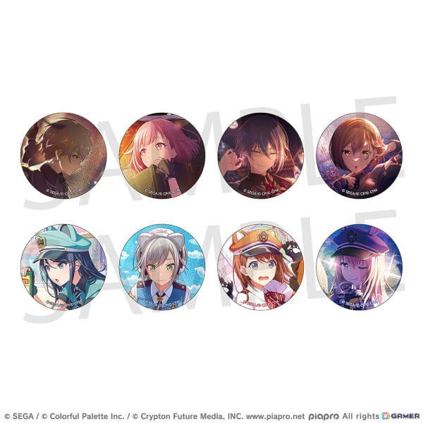 プロジェクトセカイ グリッター缶バッジ vol.37A 神代類