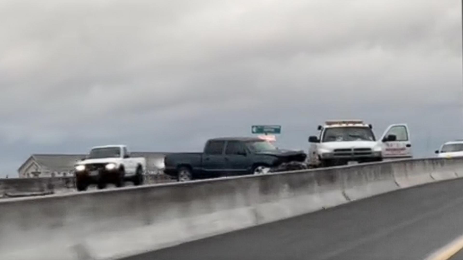 Accident on SPID between Greenwood and Westpoint in Corpus Christi