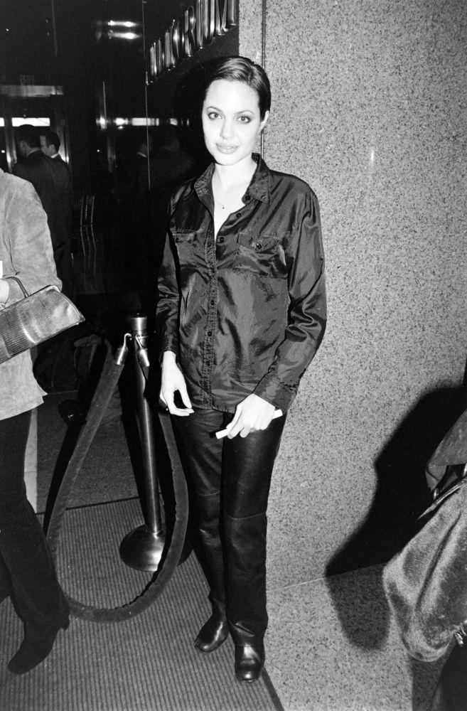 Angelina Jolie's '90s to Early 2000s Outfits: A Rebellious
