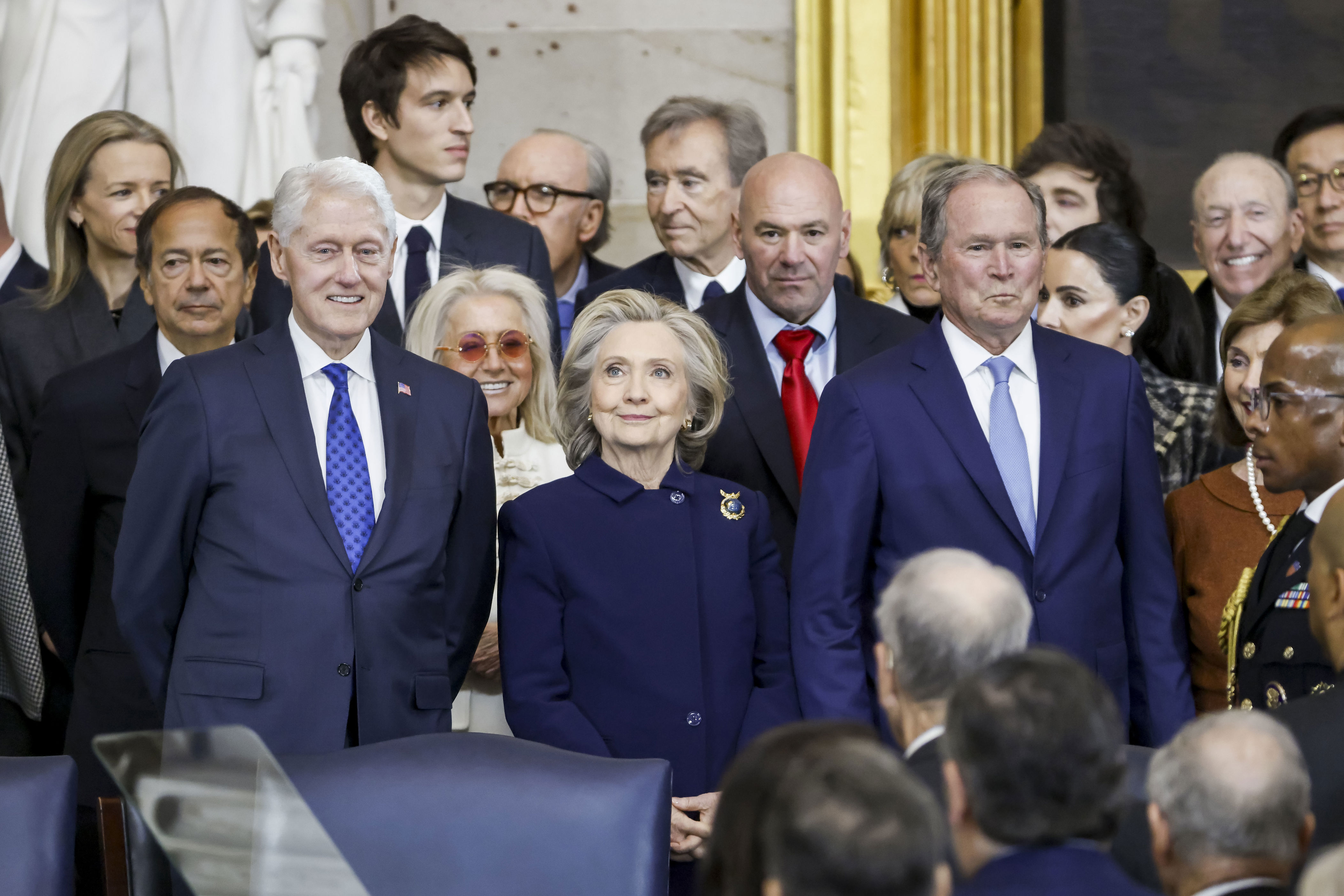 Jenna Bush Hager says dad W. Bush’s viral inauguration faces are